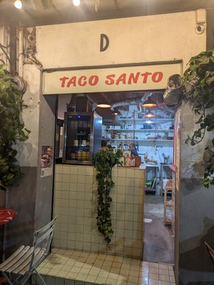  at Taco Santo in Mexico City