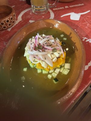   at Taco Santo in Mexico City