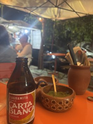   at Taco Santo in Mexico City