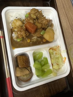   at Jintian Chisu Yubiandang - 今天吃素御便當 in Hualien