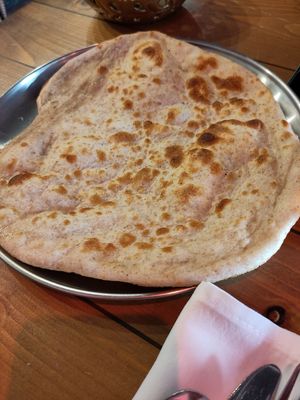 Tandori Roti at Kashmir Indian Restaurant in Christchurch