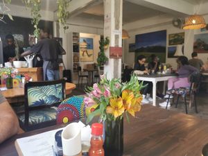 Inside at Wasp & Sprout in Nairobi