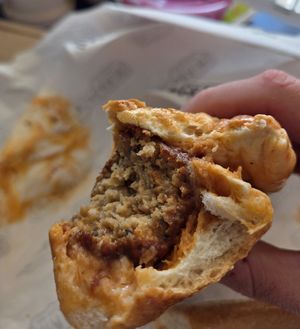 Meatball itself. at Greens and Grains in Voorhees