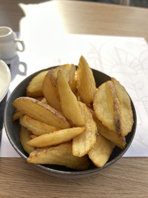   at island cafe in Skiathos