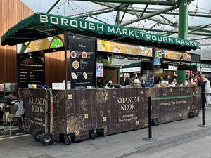   at Khanom Krok in South East London
