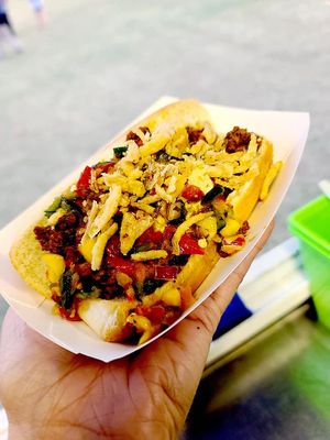 CHORIZO DOG, 100% VEGAN at Mad Munchies in Pensacola