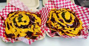 SMOKED BBQ NACHOS, GF, 100% VEGAN at Mad Munchies in Pensacola