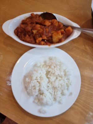 Aloo Govi at Rajmahal in Jeju