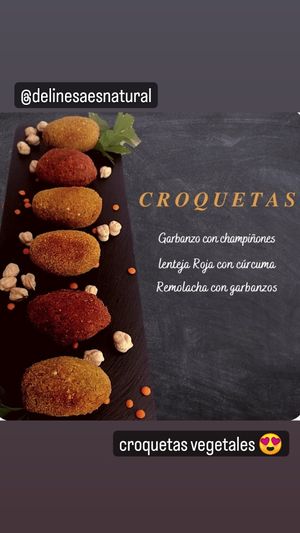 Croquetas deliciosas at Delinesa in Tenerife