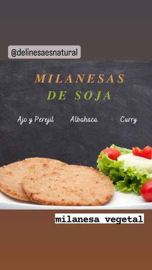 Milanesa en estilo argentino at Delinesa in Tenerife