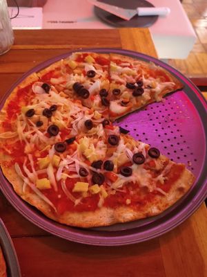  at eslais pizza in Villa De Leyva