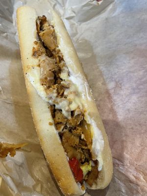 Philly cheesesteak   at Luhv Vegan Bistro in Philadelphia