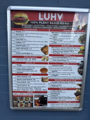   at Luhv Vegan Bistro in Philadelphia