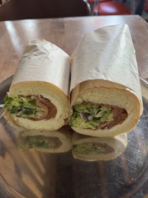 Italian hoagie  at Luhv Vegan Bistro in Philadelphia