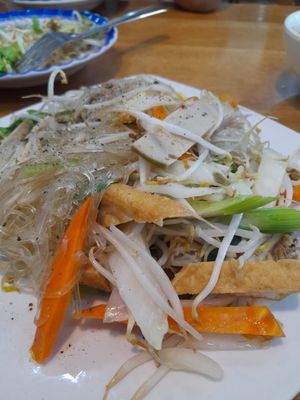 Glass noodles at Quận Chay Thien Tam in Nha Trang