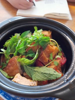 Tofu at Quận Chay Thien Tam in Nha Trang