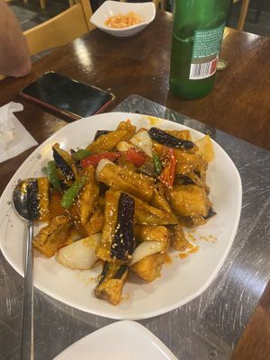 Eggplant dish   at Maehwayangkkochi myeongdongjeom - 매화양꼬치 명동점 in Seoul