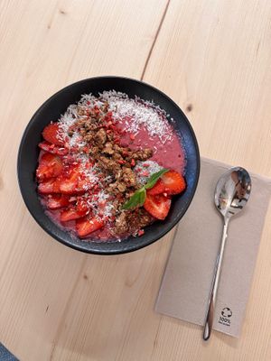 Smoothie bowl  at Booch Cafe in Riga