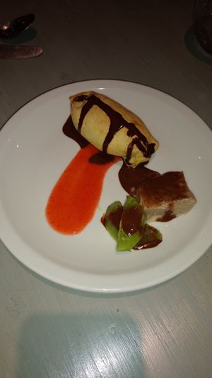 Apfelstrudel at Cuenco in Mendoza