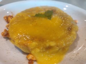 Carrot cake at Cuenco in Mendoza