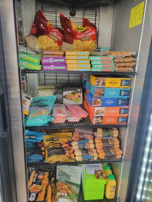 Frozen products at Mr. Tofu in Tijuana