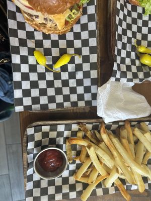 Riquísima la Hamburguesa   at Mr. Tofu in Tijuana
