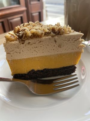 Pumpkin cake  at Dora The Cook in Krakow