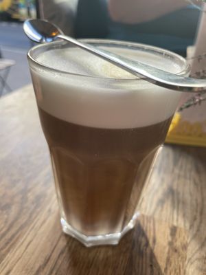 Latte  at Dora The Cook in Krakow