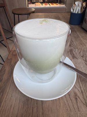 Latte before   at Dora The Cook in Krakow