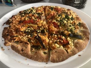 Pizza 🍕   at 70's Cafe in Tenerife