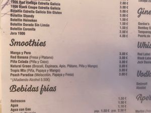   at 70's Cafe in Tenerife