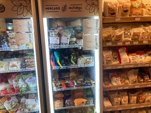 Packaged foods at ENELDO Mercado Natural in Buenos Aires