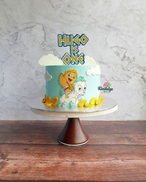 Hercules themed cake at Kindulge in South West London