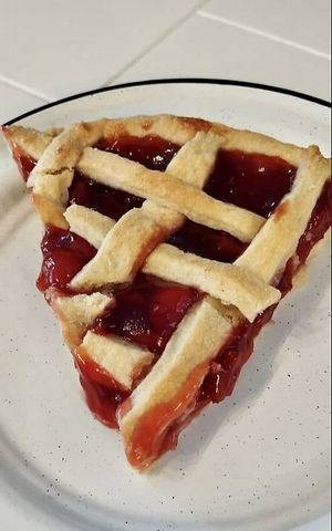 Pay de cerezas.  at Empathy Vegan Food in Mexico City