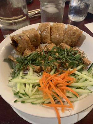 Noodle bowl - fresh and yummy   at Le Petit Saigon in Victoria