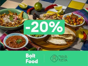 Offers via Bold Food at Fiesta in Tbilisi