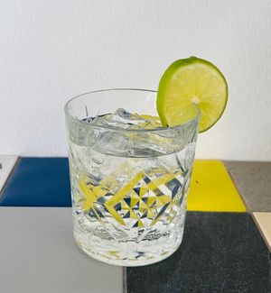 Tequila tonic at Fiesta in Tbilisi