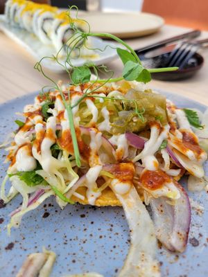 Crab tostada at Planta Cocina - Marina del Rey in Marina Del Rey