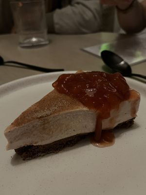 Horchata cheesecake  at Planta Cocina - Marina del Rey in Marina Del Rey