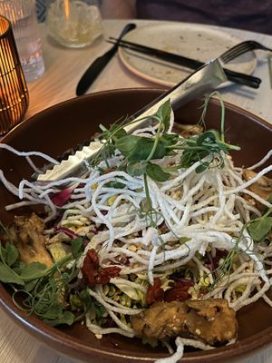 Lee’s signature slaw  at Planta Cocina - Marina del Rey in Marina Del Rey