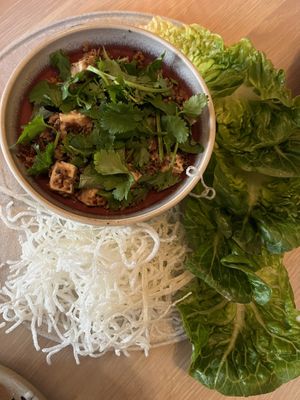 Lettuce wraps  at Planta Cocina - Marina del Rey in Marina Del Rey