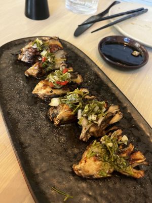 Maitake mushrooms   at Planta Cocina - Marina del Rey in Marina Del Rey