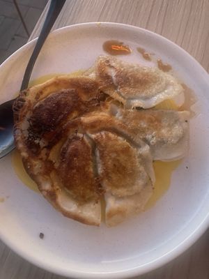 Crispy gyoza  at Planta Cocina - Marina del Rey in Marina Del Rey