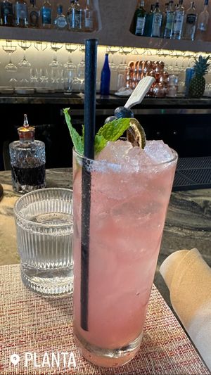 Kombucha mojito  at Planta Cocina - Marina del Rey in Marina Del Rey