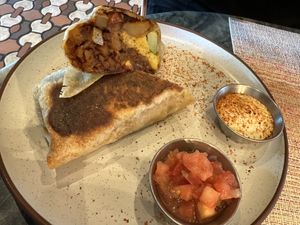 Burrito #Veganuary at Planta Cocina - Marina del Rey in Marina Del Rey
