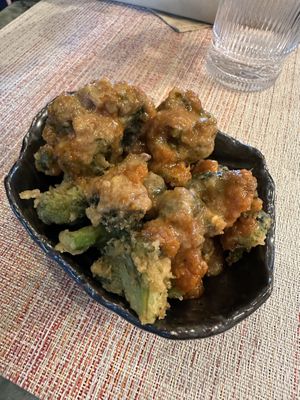 Bang bang broccoli  #Veganuary at Planta Cocina - Marina del Rey in Marina Del Rey