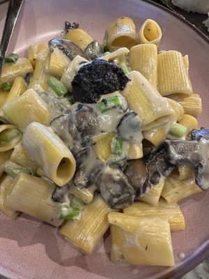 Truffle miso udon (with gf noodles instead) #Veganuary at Planta Cocina - Marina del Rey in Marina Del Rey