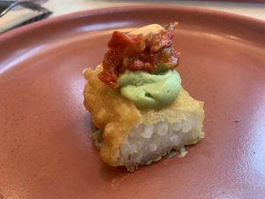 Crispy rice   at Planta Cocina - Marina del Rey in Marina Del Rey