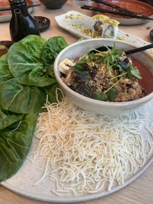 Lettuce wrap   at Planta Cocina - Marina del Rey in Marina Del Rey