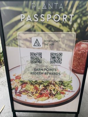 Patron rewards  at Planta Cocina - Marina del Rey in Marina Del Rey